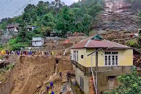 Stone Quarry Collapse